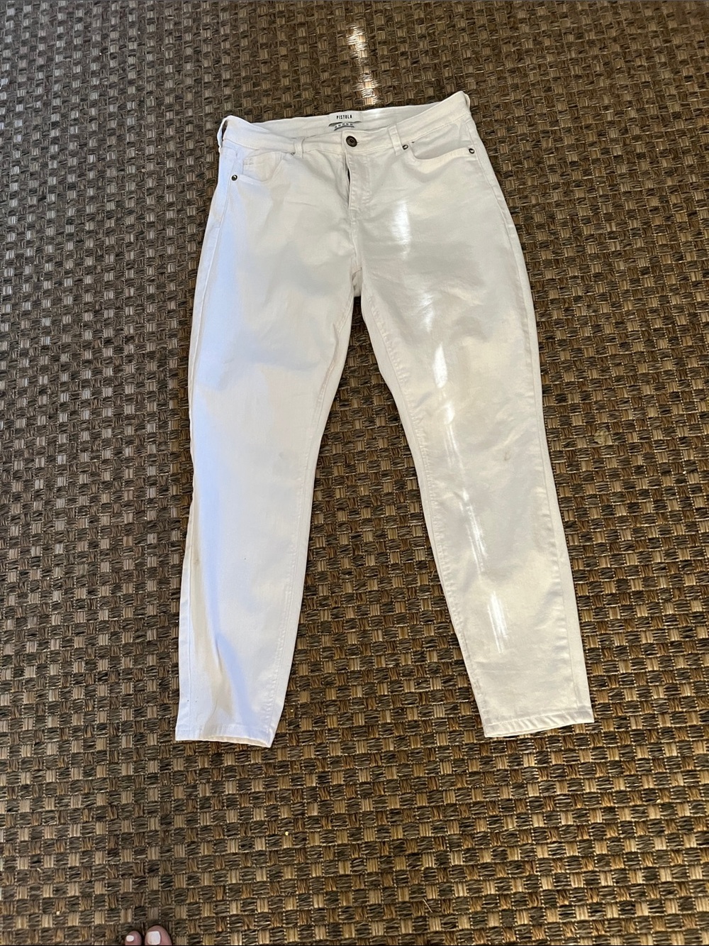 pistola White Skinny Jeans - Women's Slim Fit